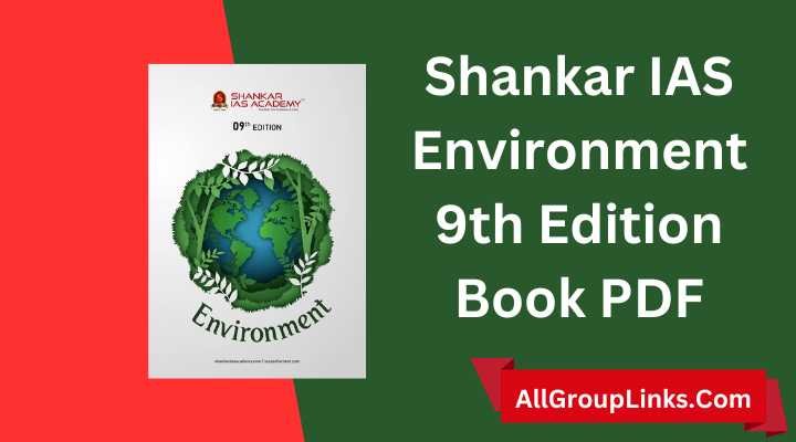 Shankar IAS Environment 9th Edition Book PDF