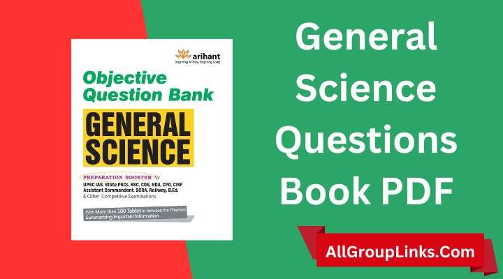 General Science Questions Book PDF
