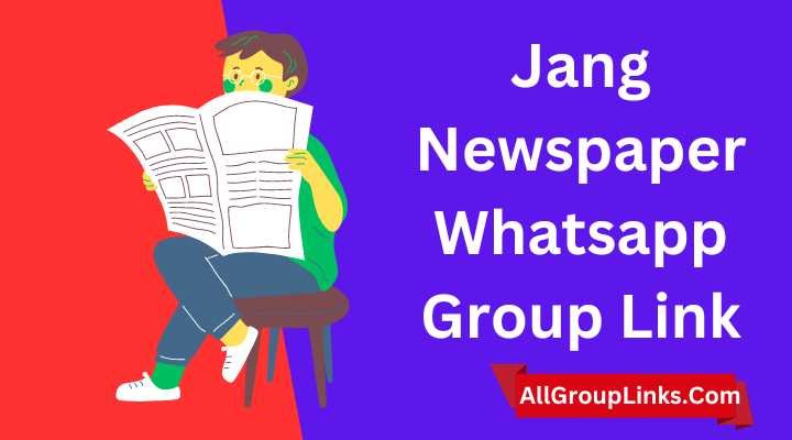 Jang Newspaper Whatsapp Group Link