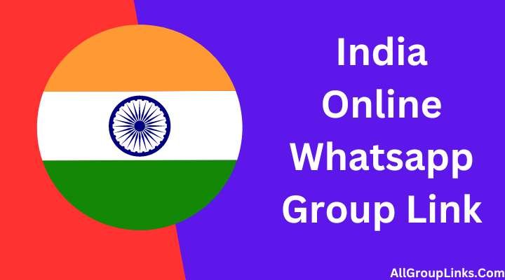 India Online Whatsapp Group Link