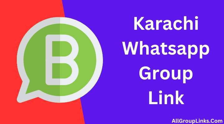 Karachi Whatsapp Group Link