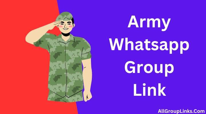 Army Whatsapp Group Link