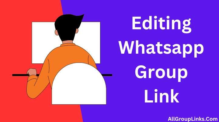 Editing Whatsapp Group Link