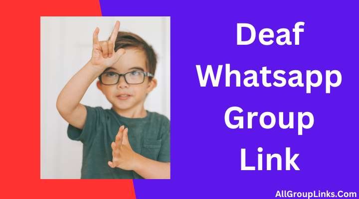 Deaf Whatsapp Group Link