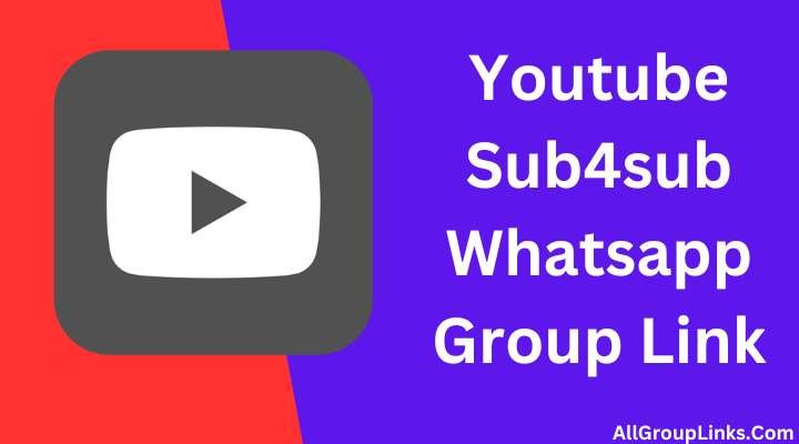 Youtube Sub4sub Whatsapp Group Link