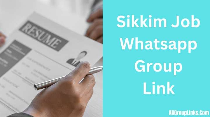 Sikkim Job Whatsapp Group Link