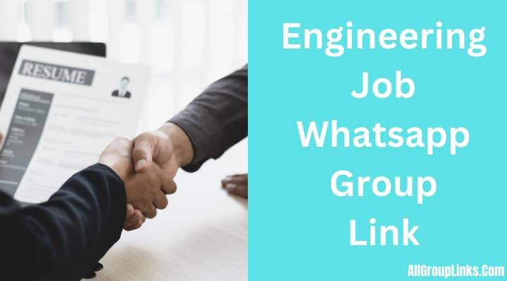 Engineering Job Whatsapp Group Link
