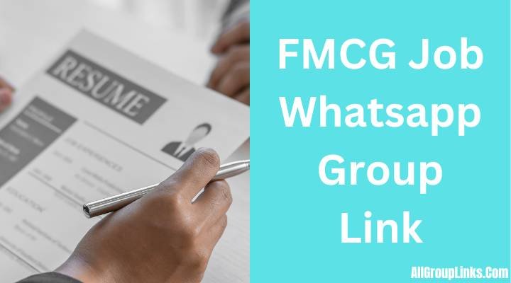 FMCG Job Whatsapp Group Link