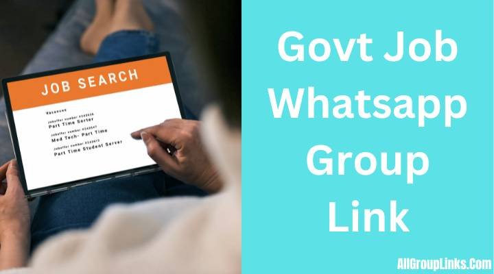 Govt Job Whatsapp Group Link