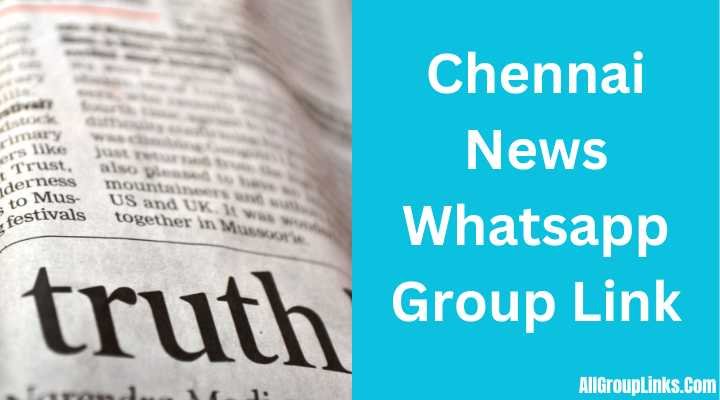 Chennai News Whatsapp Group Link