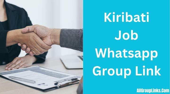 Kiribati Job Whatsapp Group Link