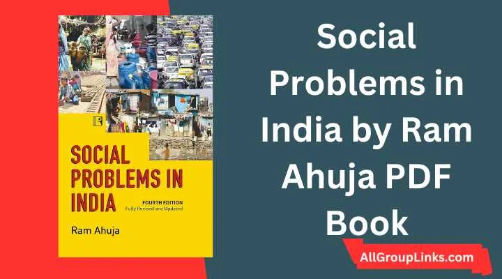 Social Problems in India Ram Ahuja PDF