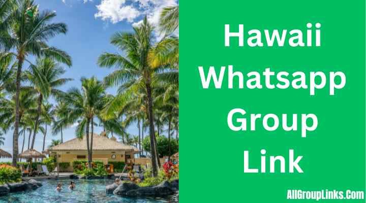 Hawaii Whatsapp Group Link