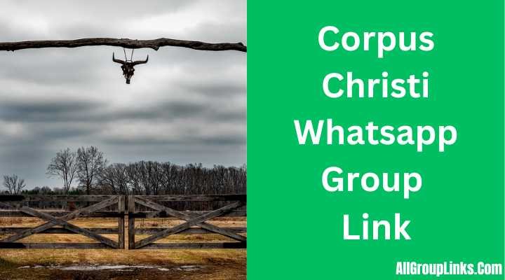 Corpus Christi Whatsapp Group Link