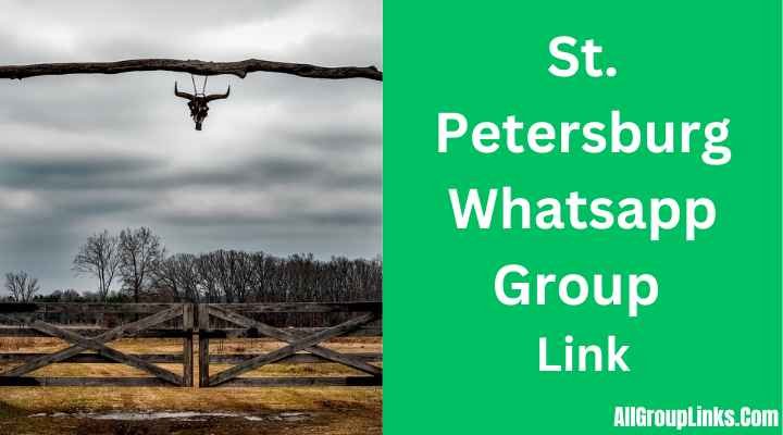 St. Petersburg Whatsapp Group Link