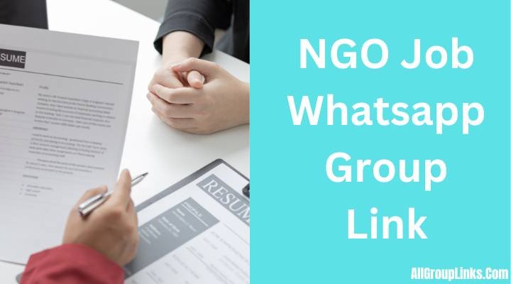 NGO Job Whatsapp Group Link