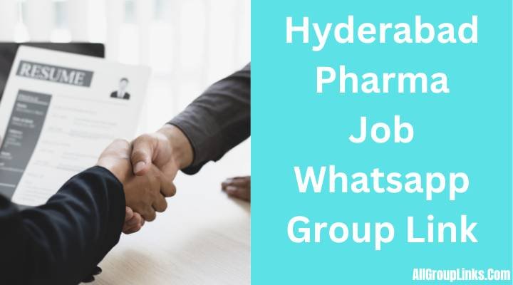 Hyderabad Pharma Job Whatsapp Group Link