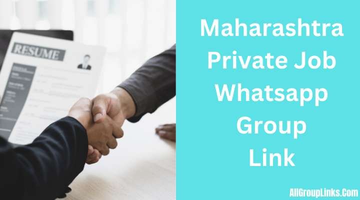 Maharashtra Private Job Whatsapp Group Link
