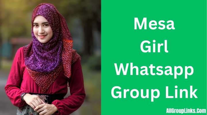 Mesa Girl Whatsapp Group Link